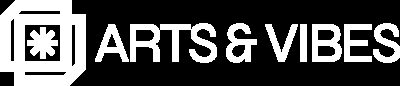 Arts and Vibes Logo + text - White.png