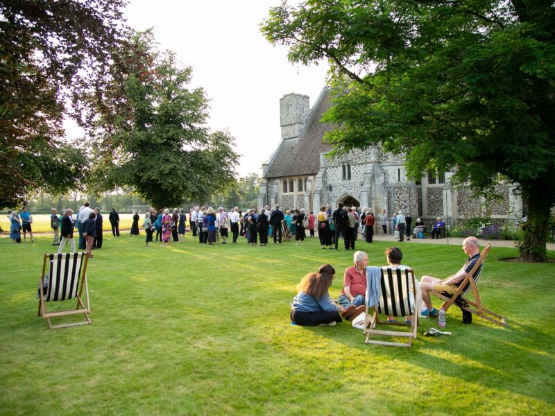 Audience outside Chapel daytime.jpg