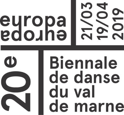 Estampille 20E Biennale De Danse Du Val De Marne Noir Fond Transparent Copier