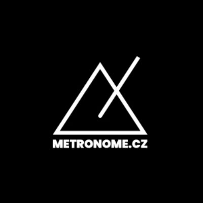 Logo Metronome Prague Square Bw 1