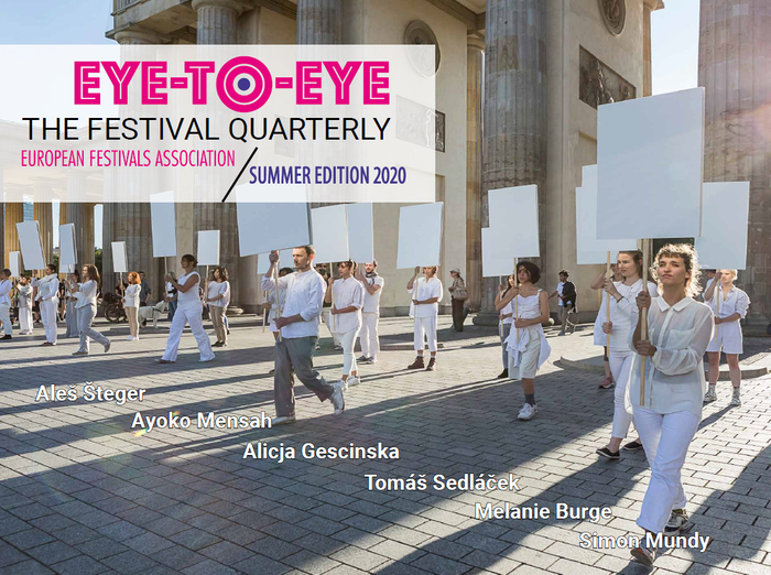 Cover E Magazine Eye To Eye Summer Edition 2020