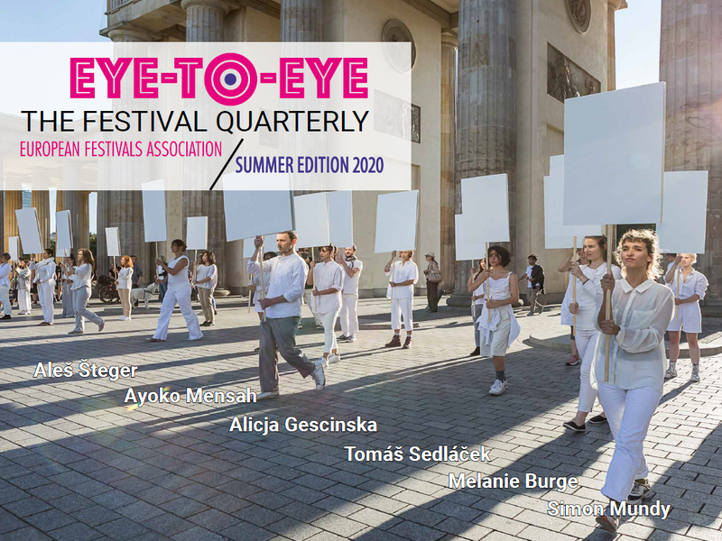 Cover E Magazine Eye To Eye Summer Edition 2020